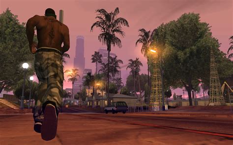 Grand Theft Auto San Andreas features Remastered, high-resolution graphics built specifically for mobile including lighting enhancements, an enriched color palette and improved character models. . Gta san andreas download